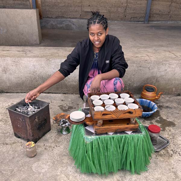 Coffee break in Ethiopia